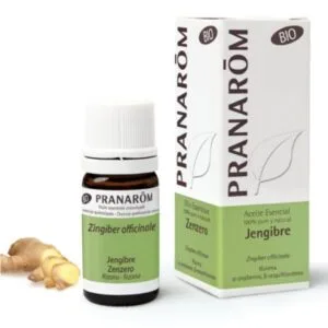 Aceite esencial de jengibre puro y natural, ideal para aromaterapia, masajes y bienestar general. Disfruta de su cálido aroma especiado y sus beneficios revitalizantes. Muy útil para quienes viajan y sufren de náuseas. También se utiliza como estimulante de la digestión.