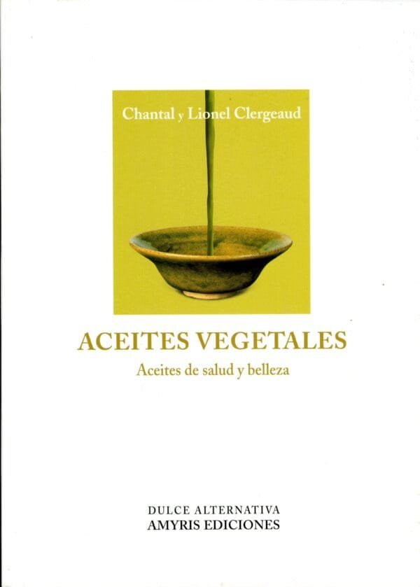 Con esta obra repleta de consejos y recetas, pretendemos que el lector conceda una especial atención a los aceites vegetales vírgenes, en sus rituales de belleza y cocina para utilizarlos como aliados indispensables en cualquier situación. Aceites de salud y belleza, 132 paginas, Chantal y Lionel Clergeaud.