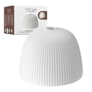 Cúpula Linio para difusor Cera en cerámica. Renueva tu difusor con un diseño modular, luz ambiental suave y detalles gráficos que embellecen cualquier espacio.